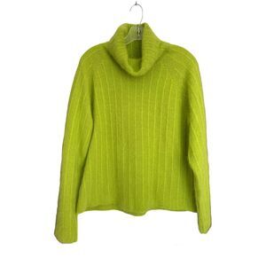 Rafaella Cowl Neck Angora / Lambwool Sweater Sz Xl